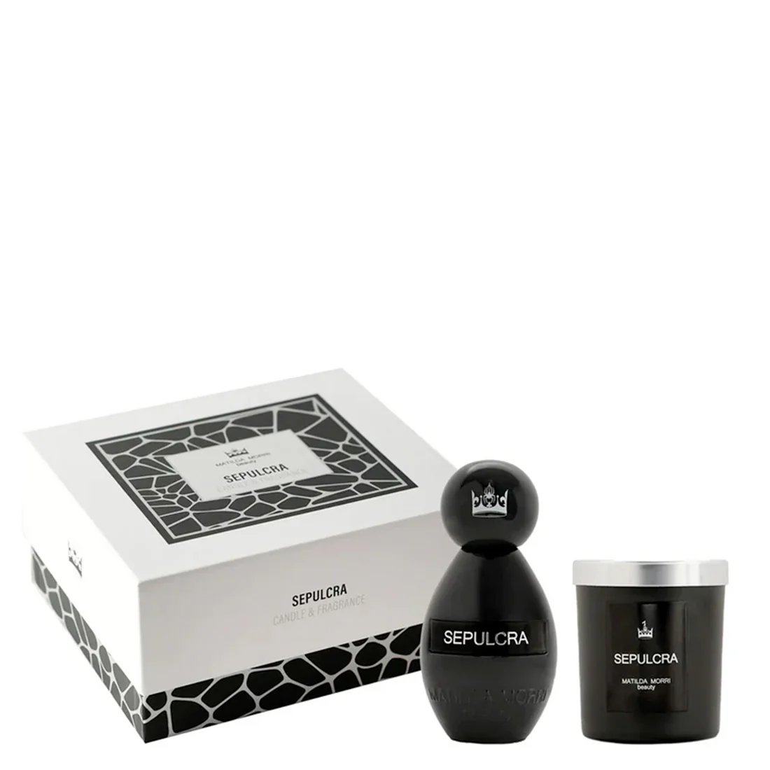 Matilda Morri Sepulcra Candle & Fragrance Kit 2 pz