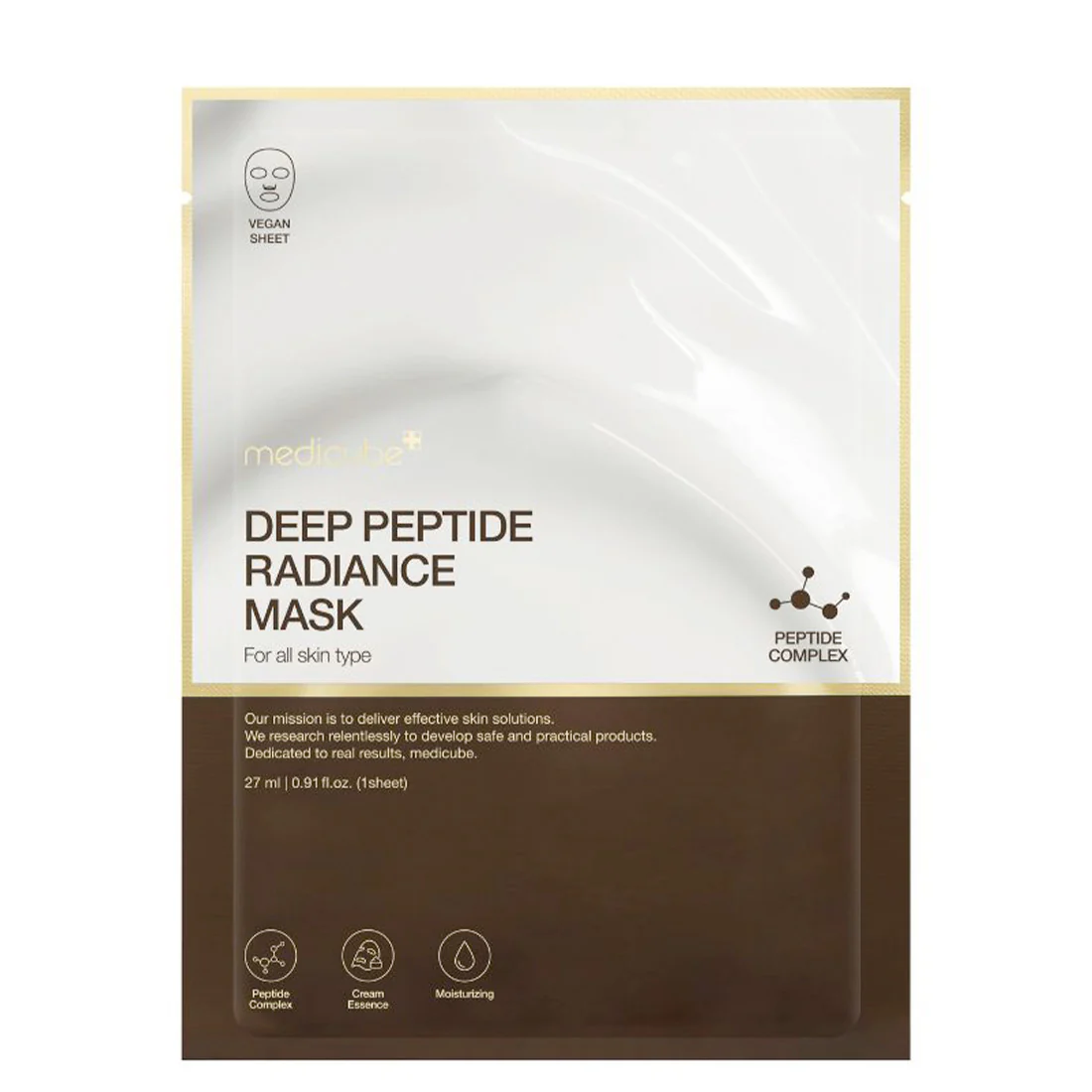 MEDICUBE Deep Peptide Radiance Mask 27 ml