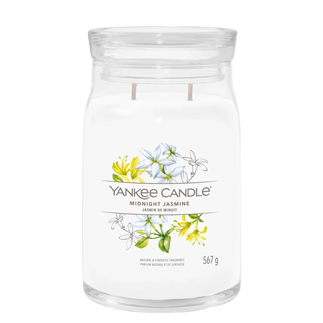 Yankee Candle Midnight Jasmine Signature Grande ht Jasmine Signature