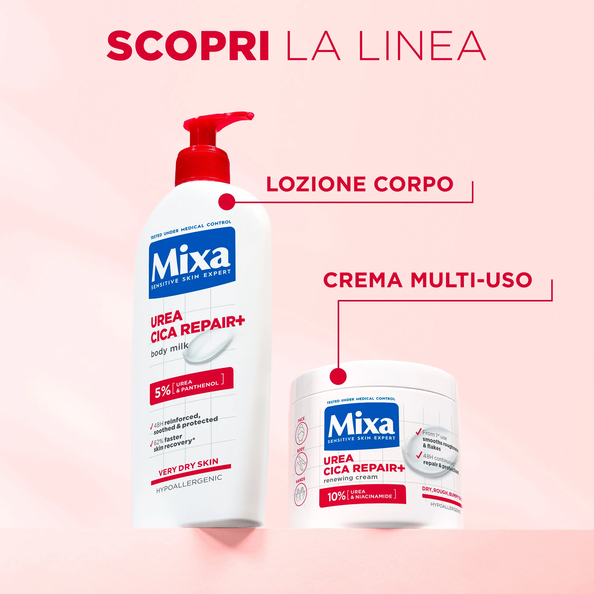 MIXA Urea Cica Repair 400 ml - Image 7