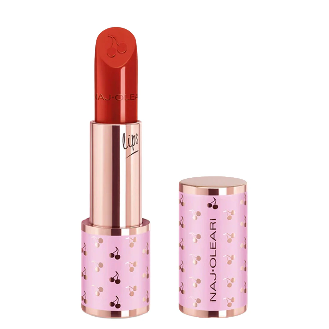 NAJ OLEARI Matt Forever Lipstick 04 Rosso Fuoco