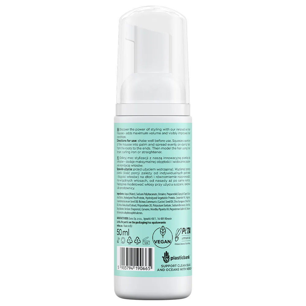 NEBOA Extra Volume Hair Styling Mousse 50 ml - Image 2