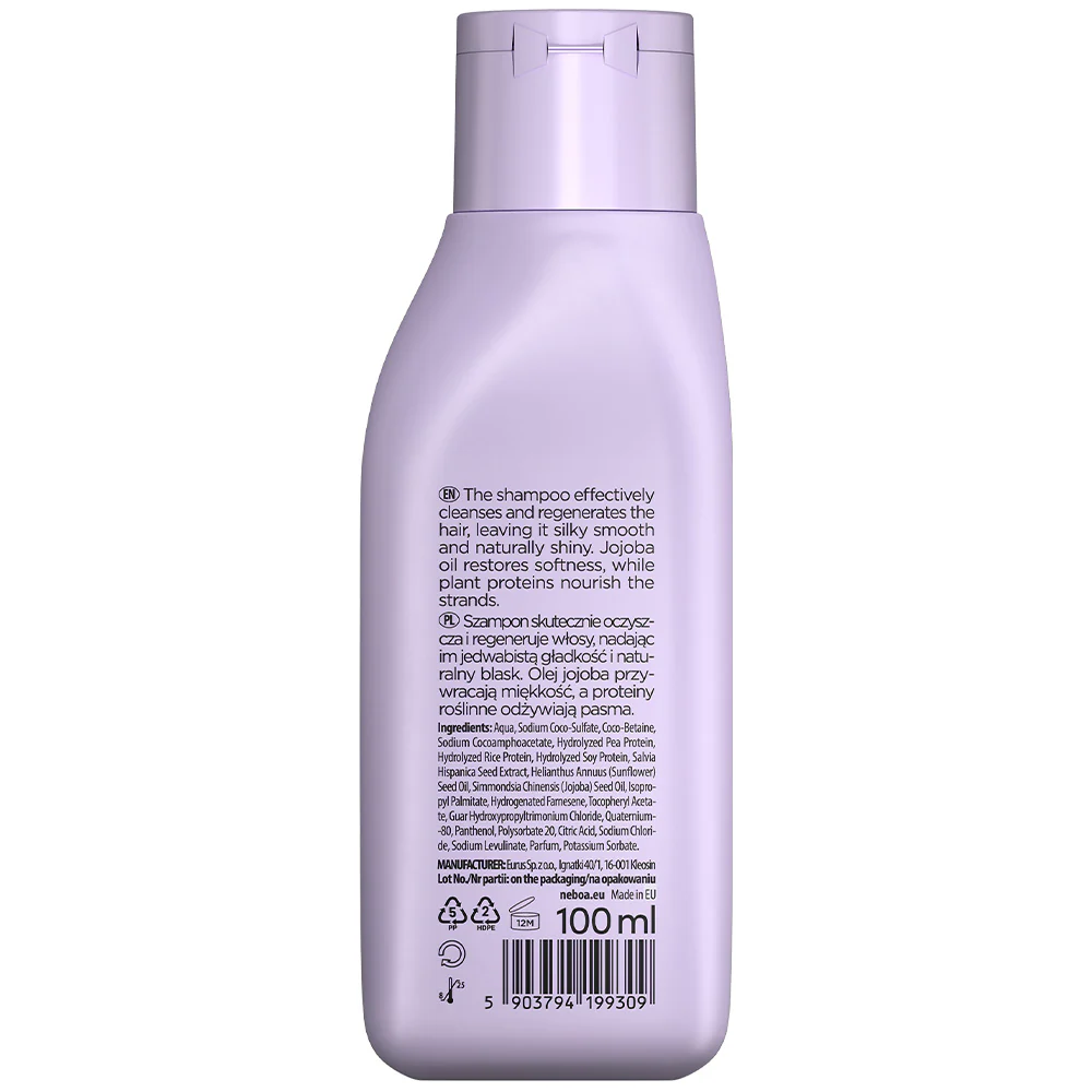 NEBOA Glossy Hair Smoothing Shampoo 100 ml - Image 3
