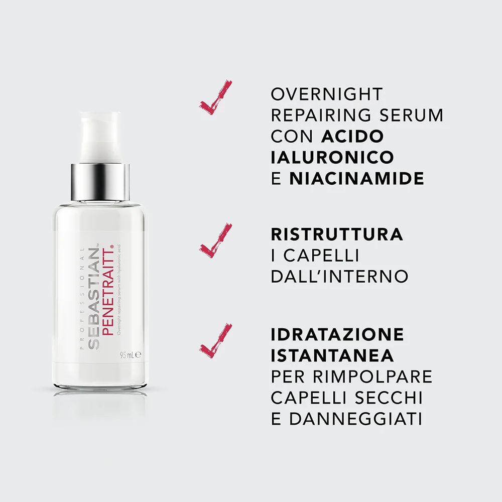 Sebastian Professional Penetraitt Overnight Repairing Serum 95 ml - Image 5