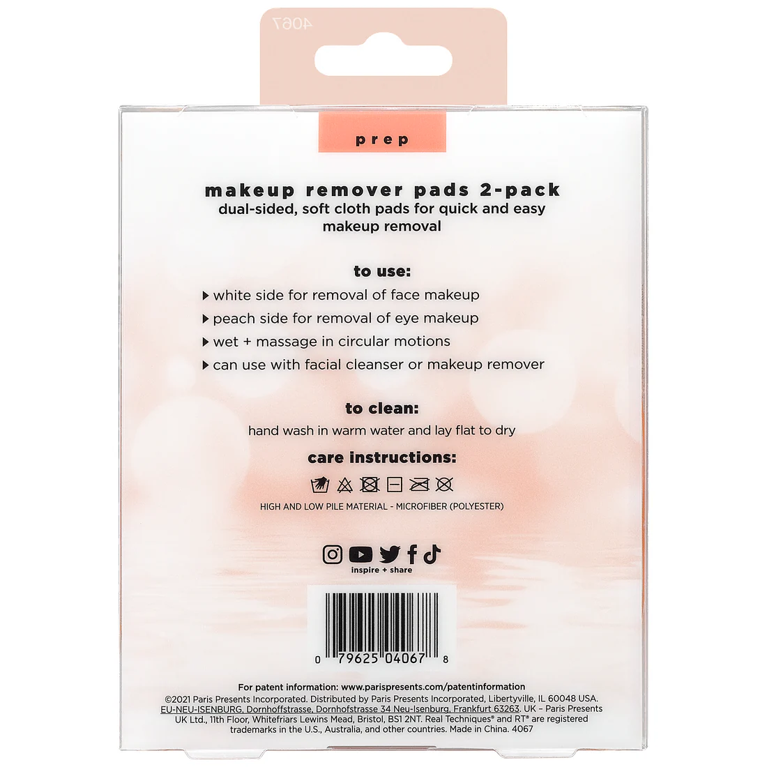 Real Techniques Make Up Remover Pads 2 pz - Image 4