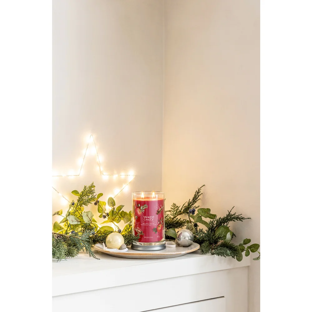 Yankee Candle Red Apple Wreath Signature Tumbler - Image 3