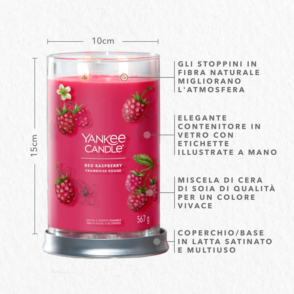 Yankee Candle Red Raspberry Signature Tumbler - Image 2