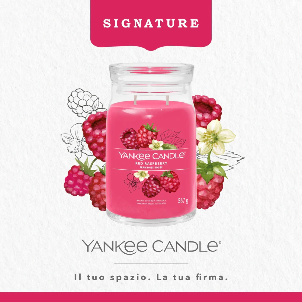 Yankee Candle Red Raspberry Signature Grande spberry Signature - Image 3