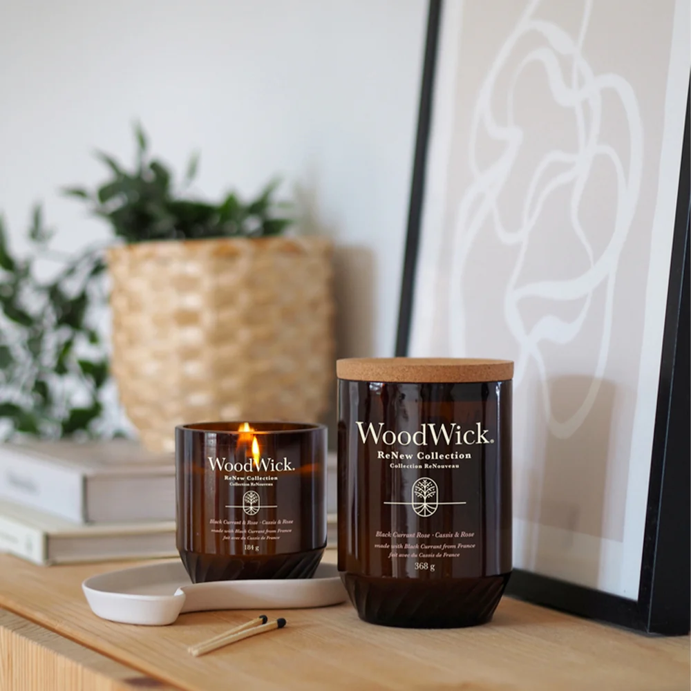 Woodwick ReNew Black Currant & Rose Media  Black Currant & Rose - Image 4