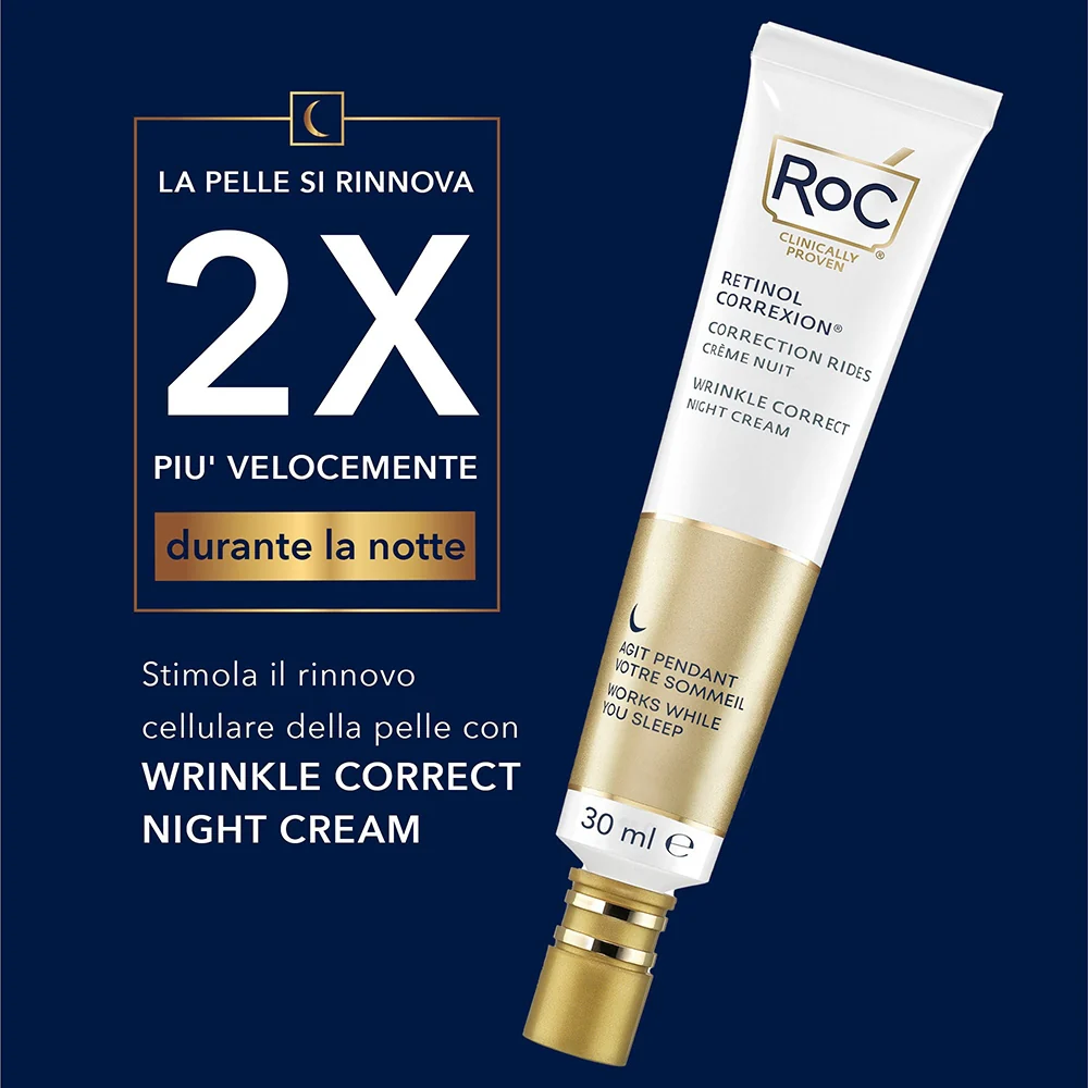 Roc Retinol Correxion Correction Rides Crème Nuit 30 ml - Image 2