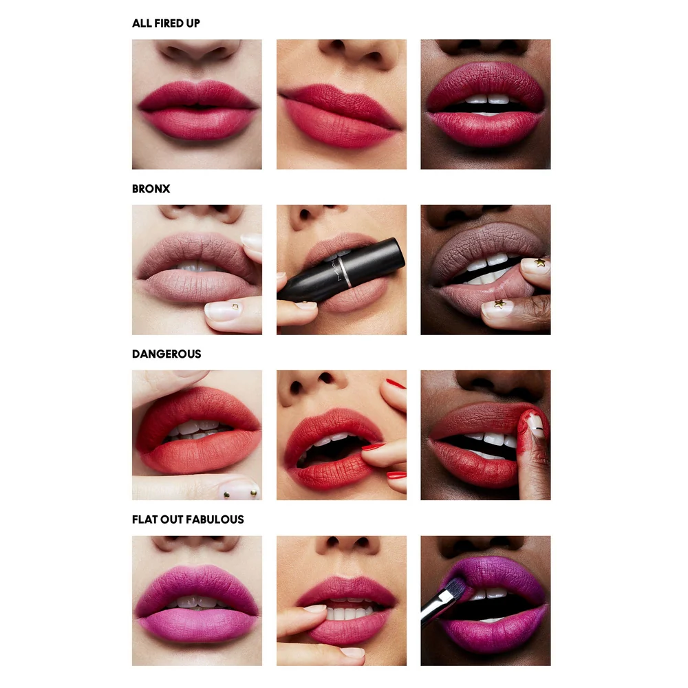 Mac Retro Matte Lipstick 701 All Fired Up - Image 4