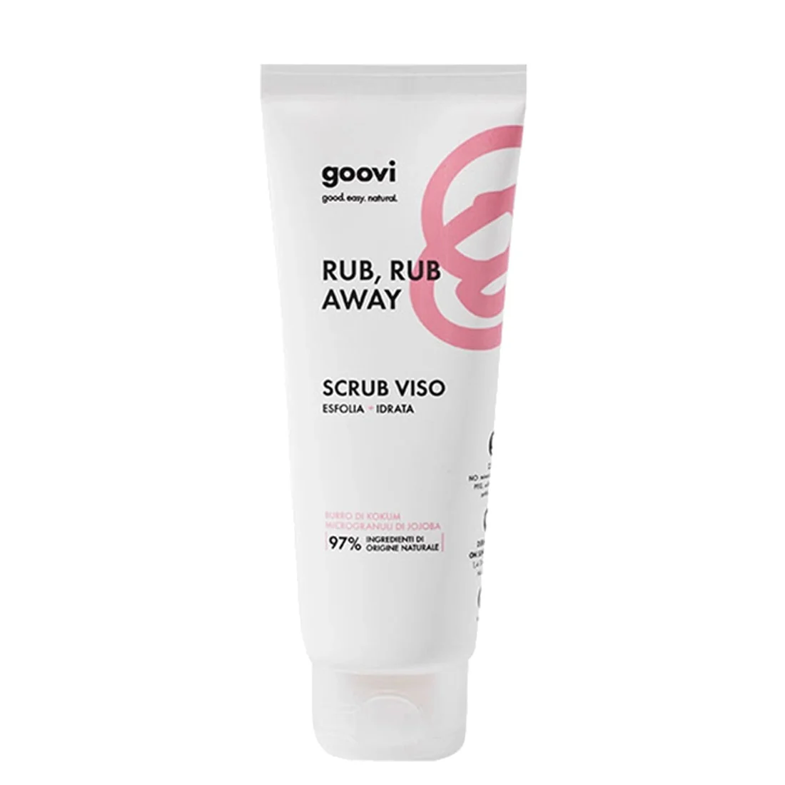 Goovi Rub, Rub Away Scrub Viso 75 ml