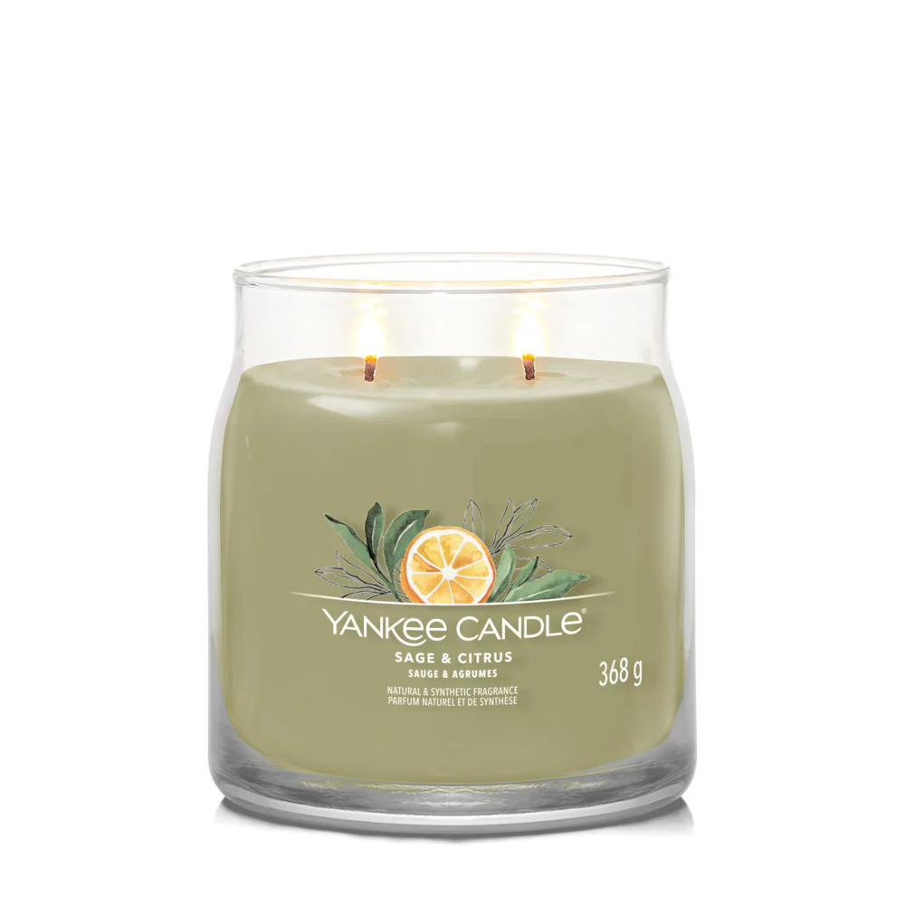 Yankee Candle Sage & Citrus Signature Media & Citrus Signature - Image 2