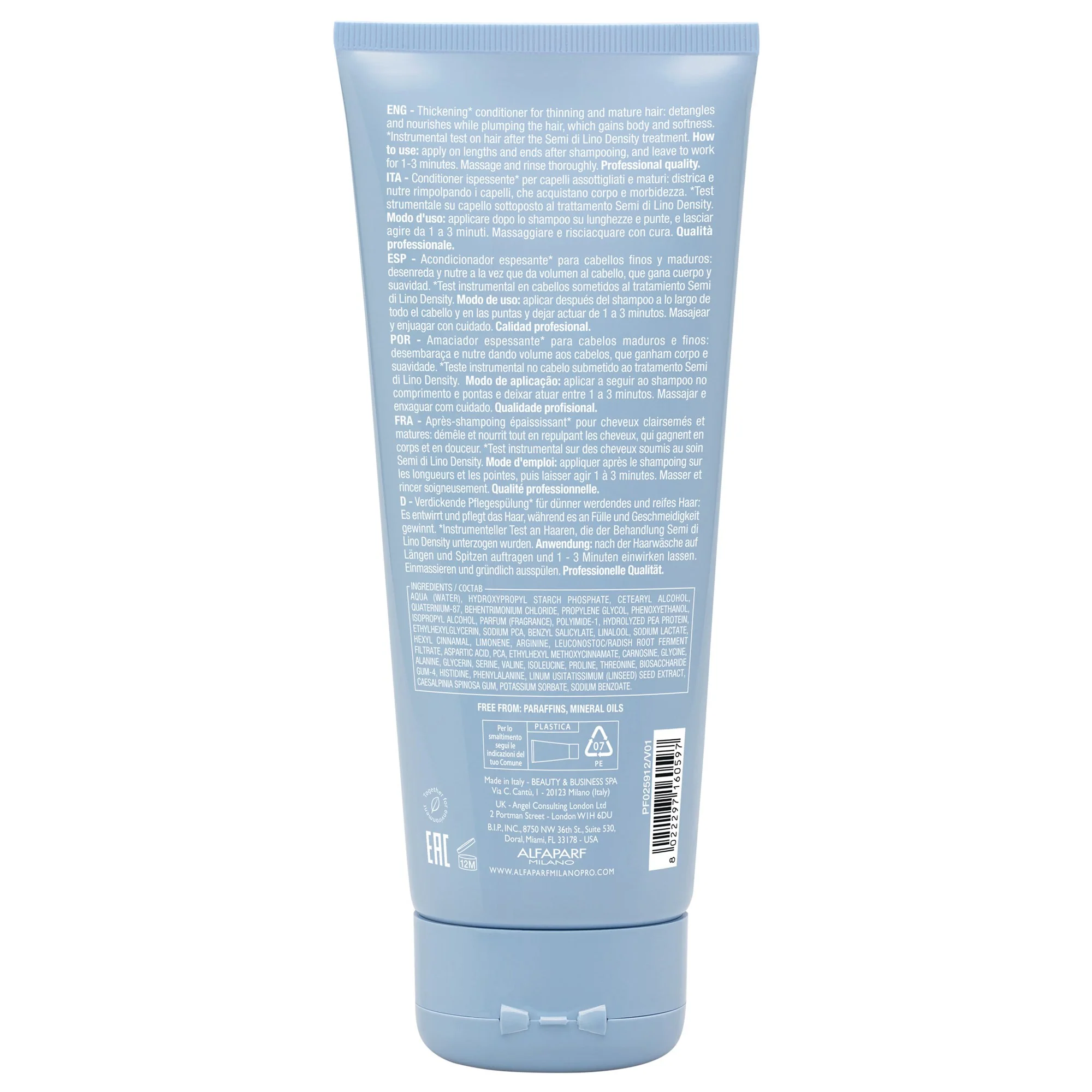 Semi Di Lino Semi di Lino Density Thickening Conditioner 200 ml - Image 2