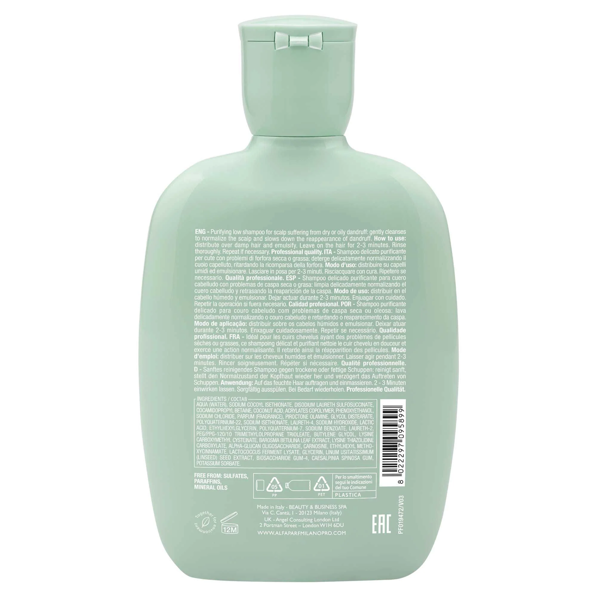 Semi Di Lino Semi di Lino Scalp Rebalance Purifying Low Shampoo 250 ml - Image 2