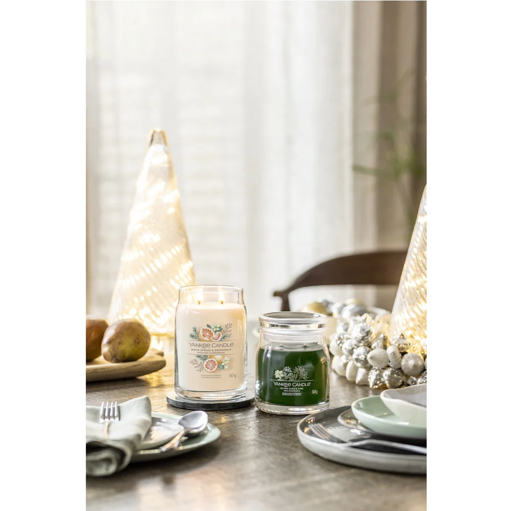 Yankee Candle Silver Sage Pine Media r Sage Pine - Image 3