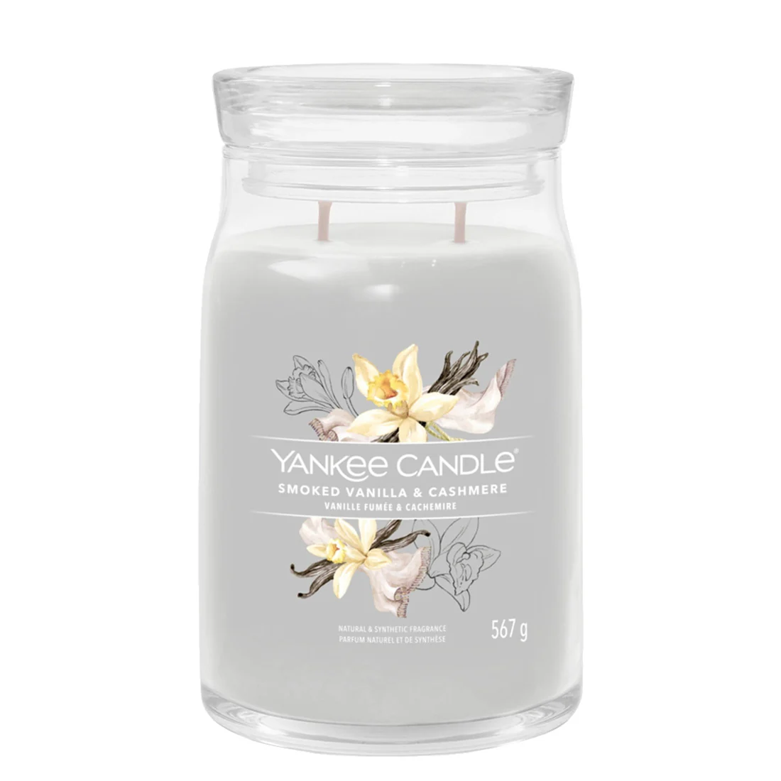 Yankee Candle Smoked Vanilla & Cashmere Signature Grande Vanilla & Cashmere Signature