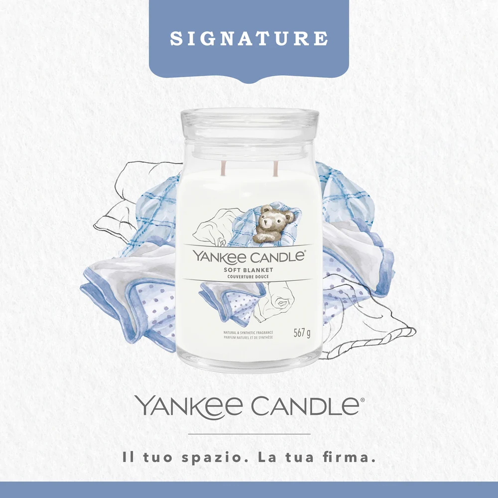 Yankee Candle Soft Blanket Signature Grande lanket Signature - Image 3