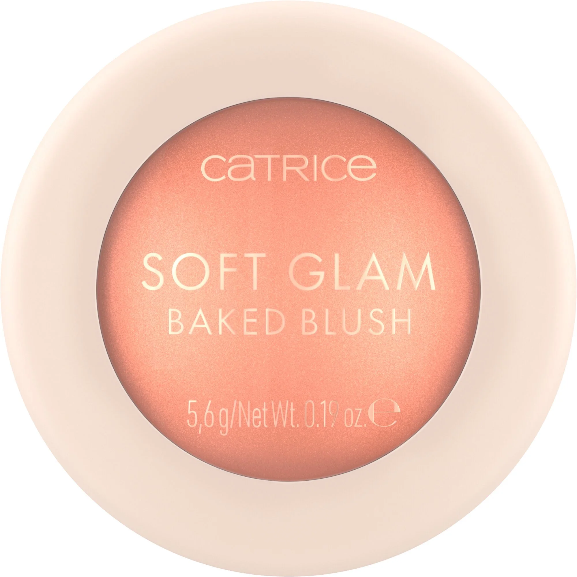 Catrice Soft Glam Baked Blush 020 Peachy Breeze