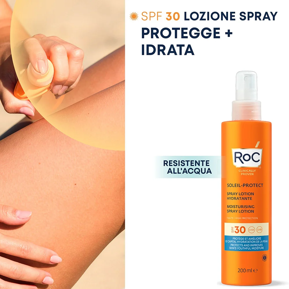 Roc Soleil Protect Spray Lotion Hydratante Spf30 - Image 2