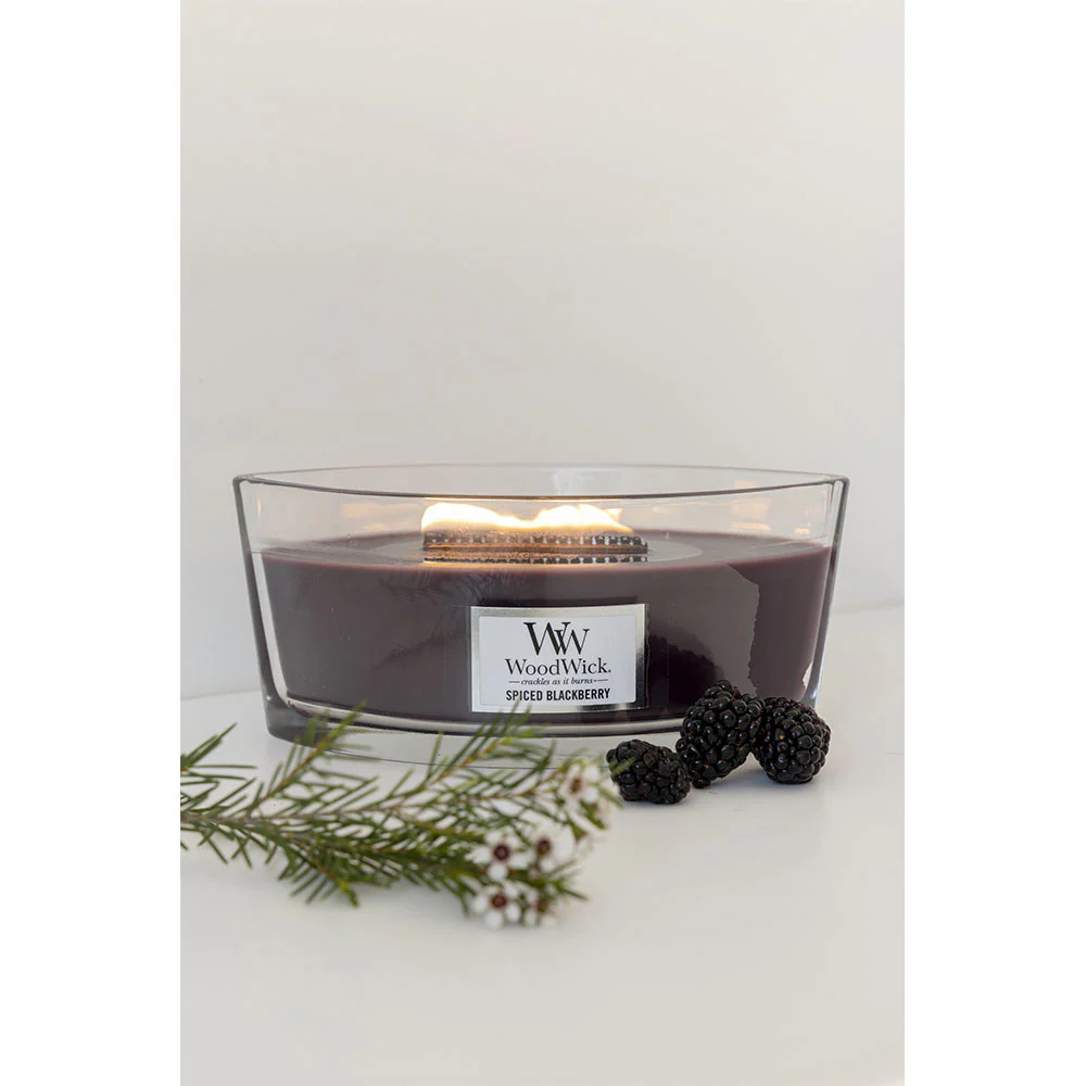 Woodwick Spiced Blackberry Ellipse Blackberry - Image 2