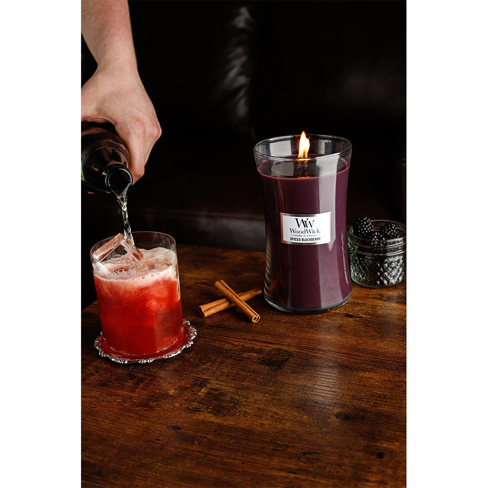 Woodwick Spiced Blackberry Grande Blackberry - Image 3