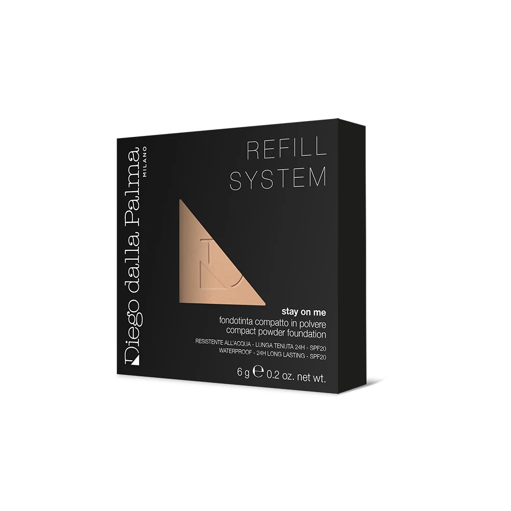 Diego Dalla Palma Milano Stay On Me Waterproof Powder Foundation SPF20 24H 53 Beige Neutro - Image 3