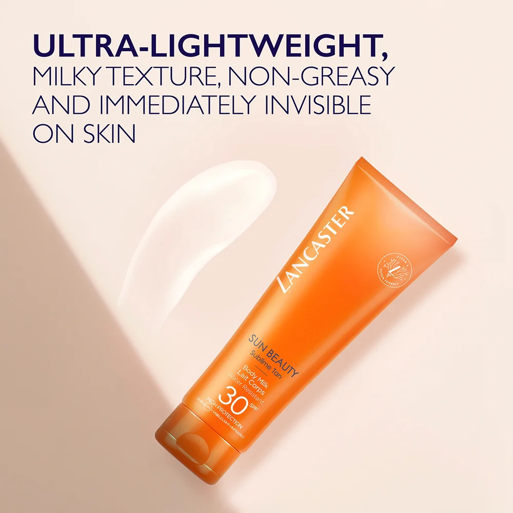 Lancaster Sun Beauty Sublime Tan Body Milk Spf30 - Image 4