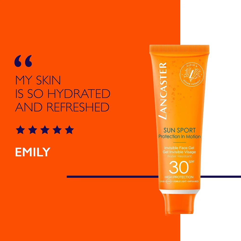 Lancaster Sun Sport Invisible Face Gel Spf30 - Image 3