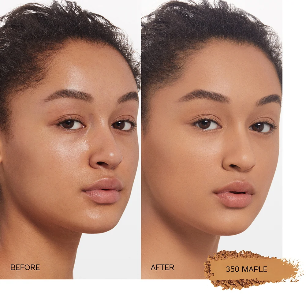 Shiseido SYNCHRO SKIN SELF-REFRESHING CUSTOM FINISH POWDER FOUNDATION 350 Maple - Image 3