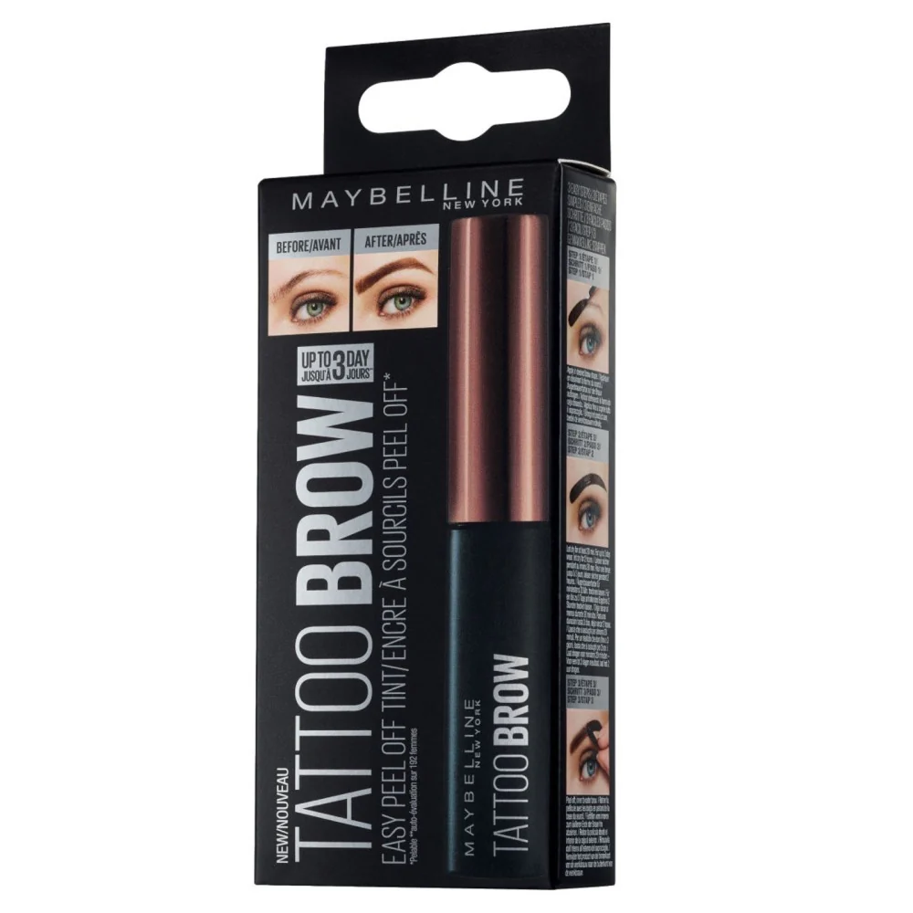 Maybelline New York Tattoo Brow Peel Off 03 Dark Brown - Image 3
