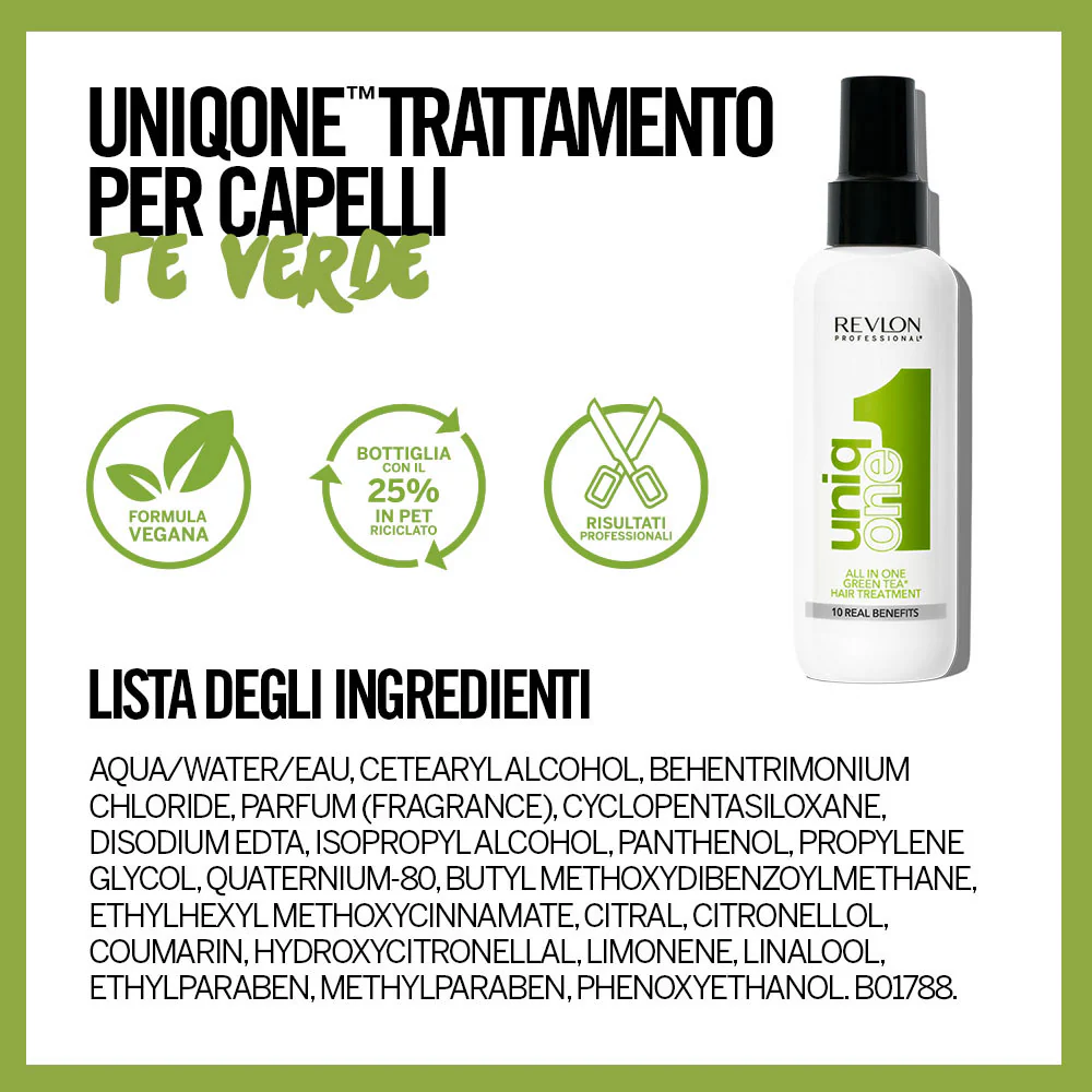 Revlon Professional Uniqone Hair Treatment Green Tea 150 ml - Image 6