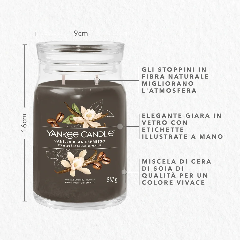 Yankee Candle Vanilla Bean Espresso Signature Grande a Bean Espresso Signature - Image 2