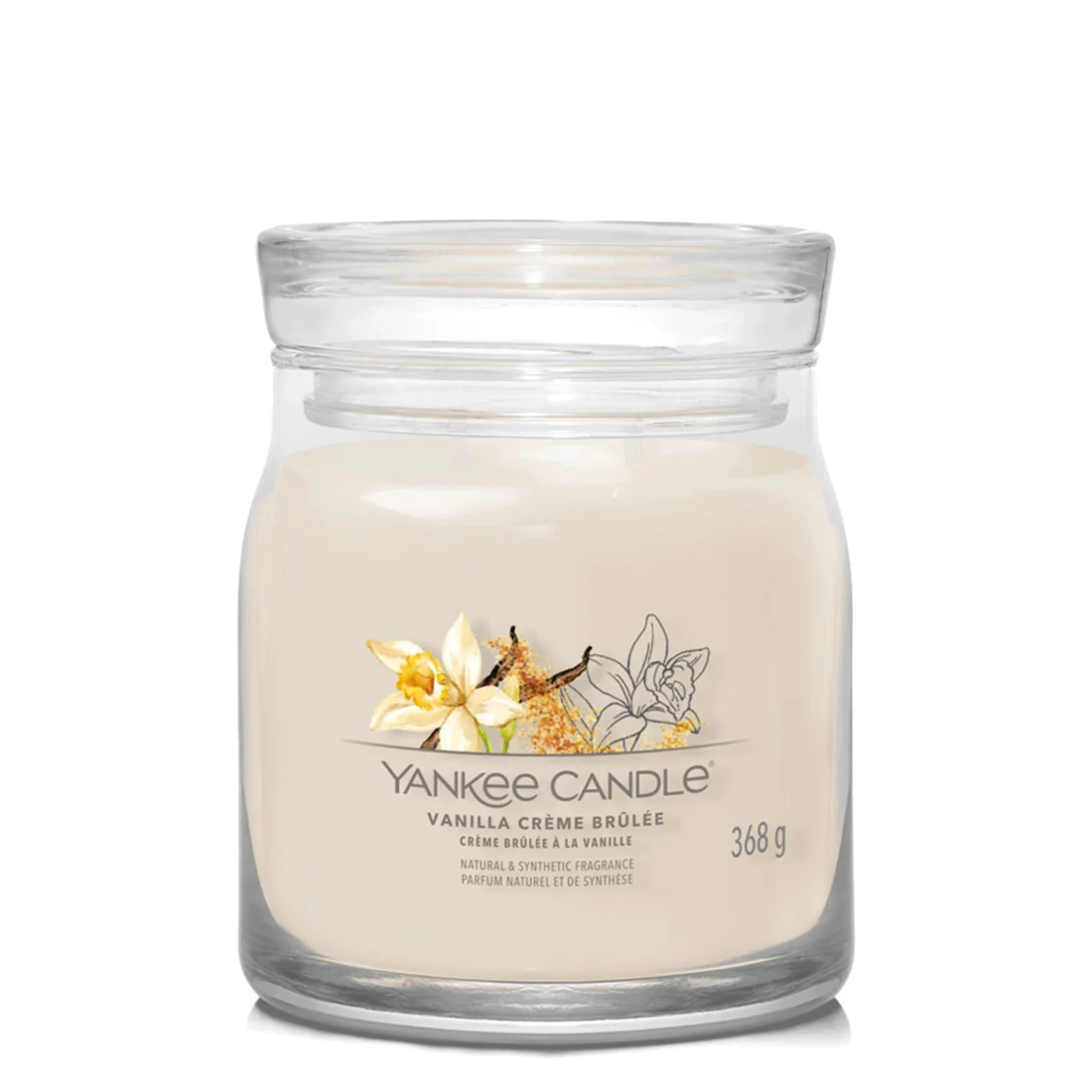 Yankee Candle Vanilla Crème Brulee Signature Media la Crème Brulee Signature