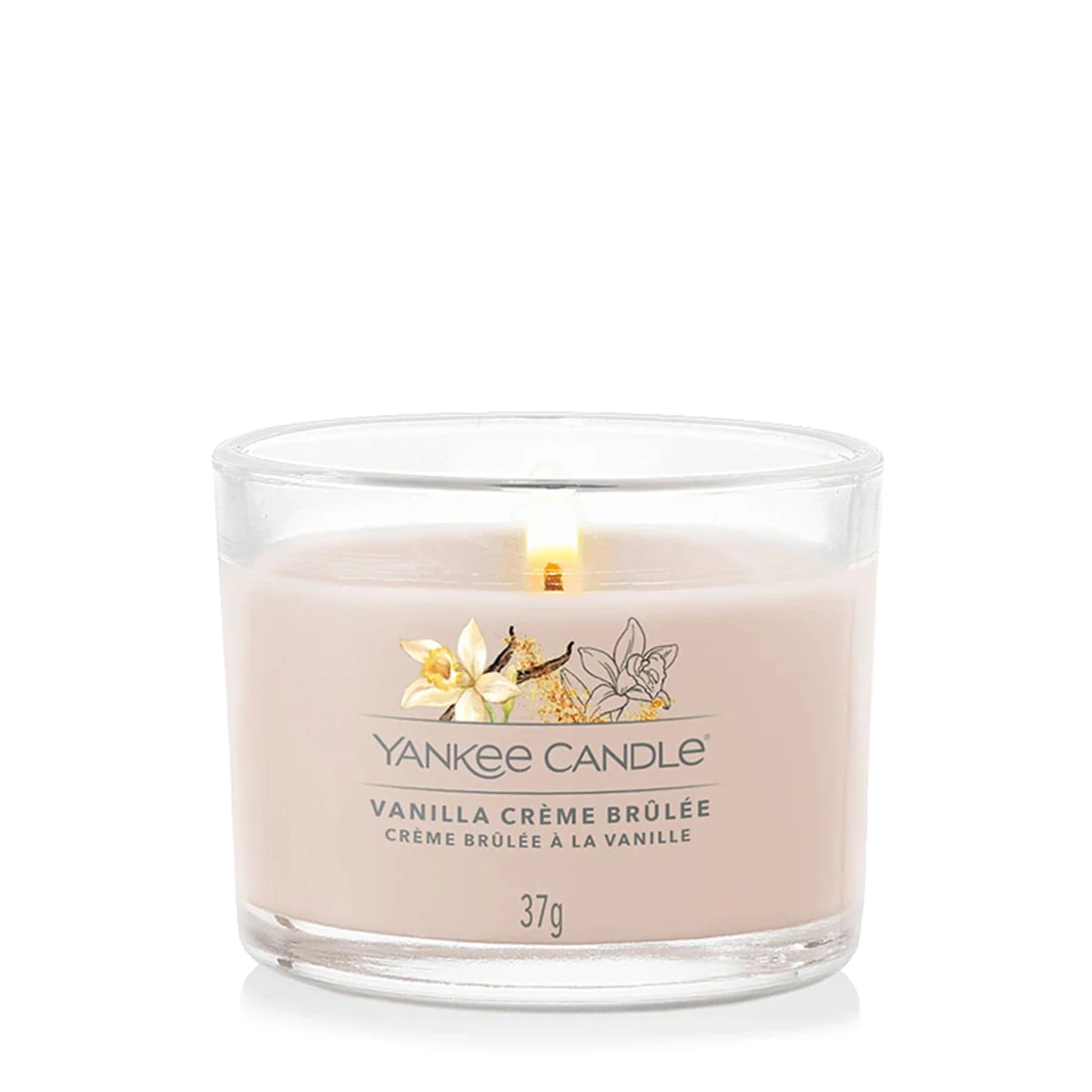 Yankee Candle Vanilla Crème Brulee Votive a Crème Brulee