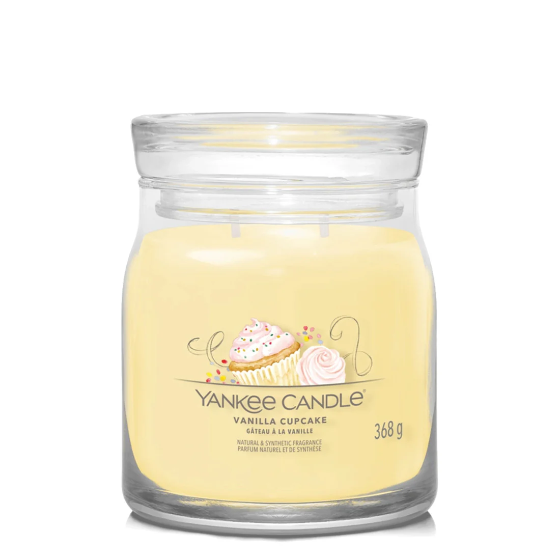 Yankee Candle Vanilla Cupcake Signature Media la Cupcake Signature