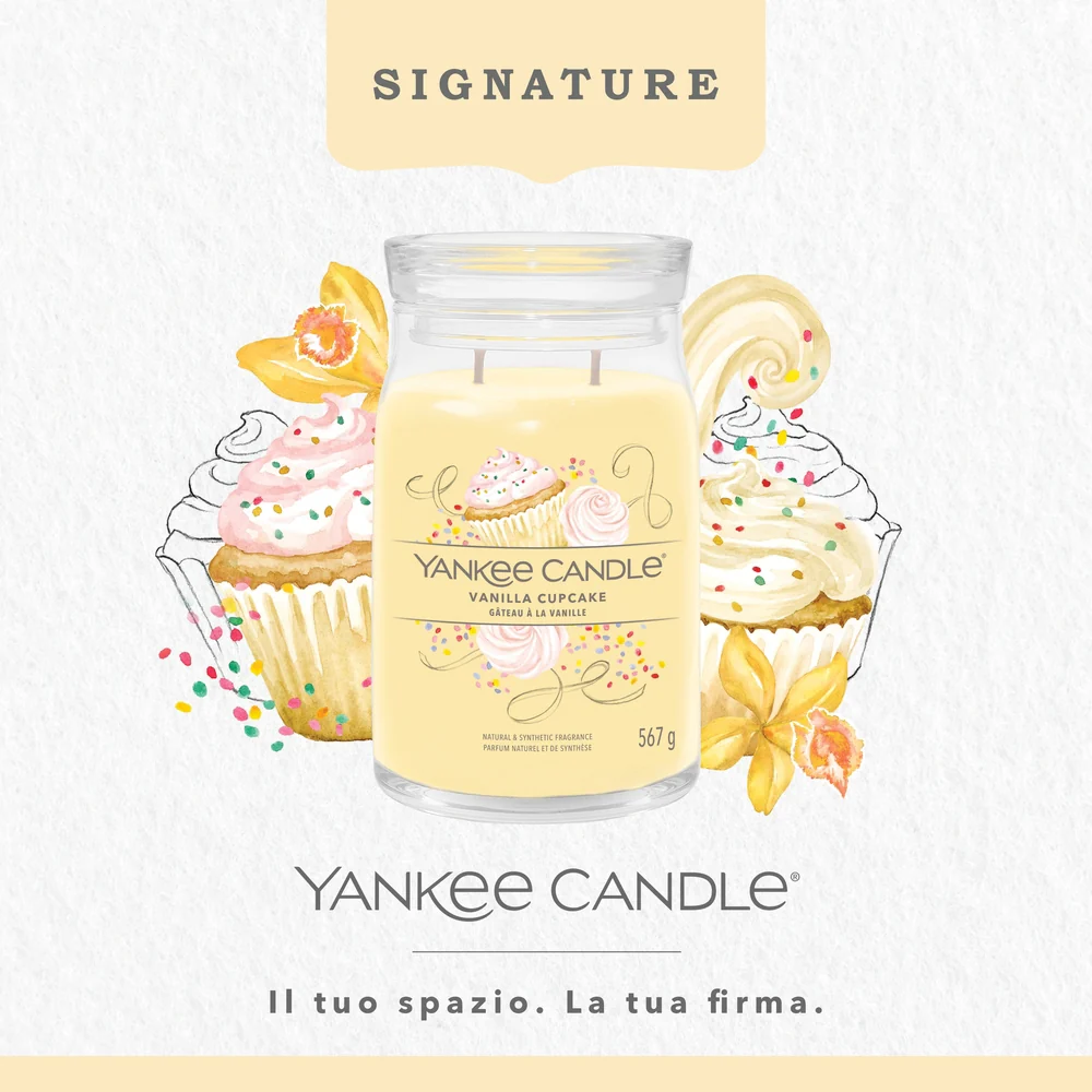 Yankee Candle Vanilla Cupcake Signature Grande a Cupcake Signature - Image 3
