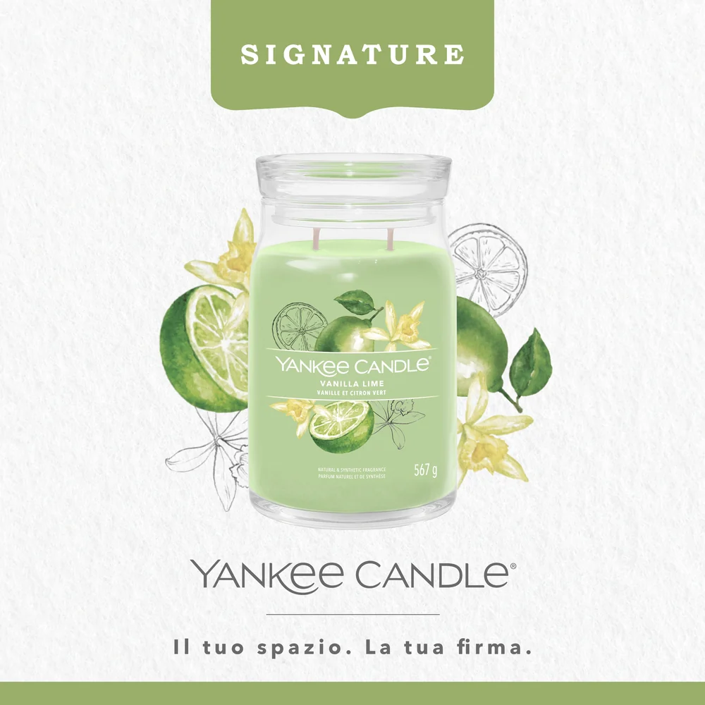 Yankee Candle Vanilla Lime Signature Grande a Lime Signature - Image 3