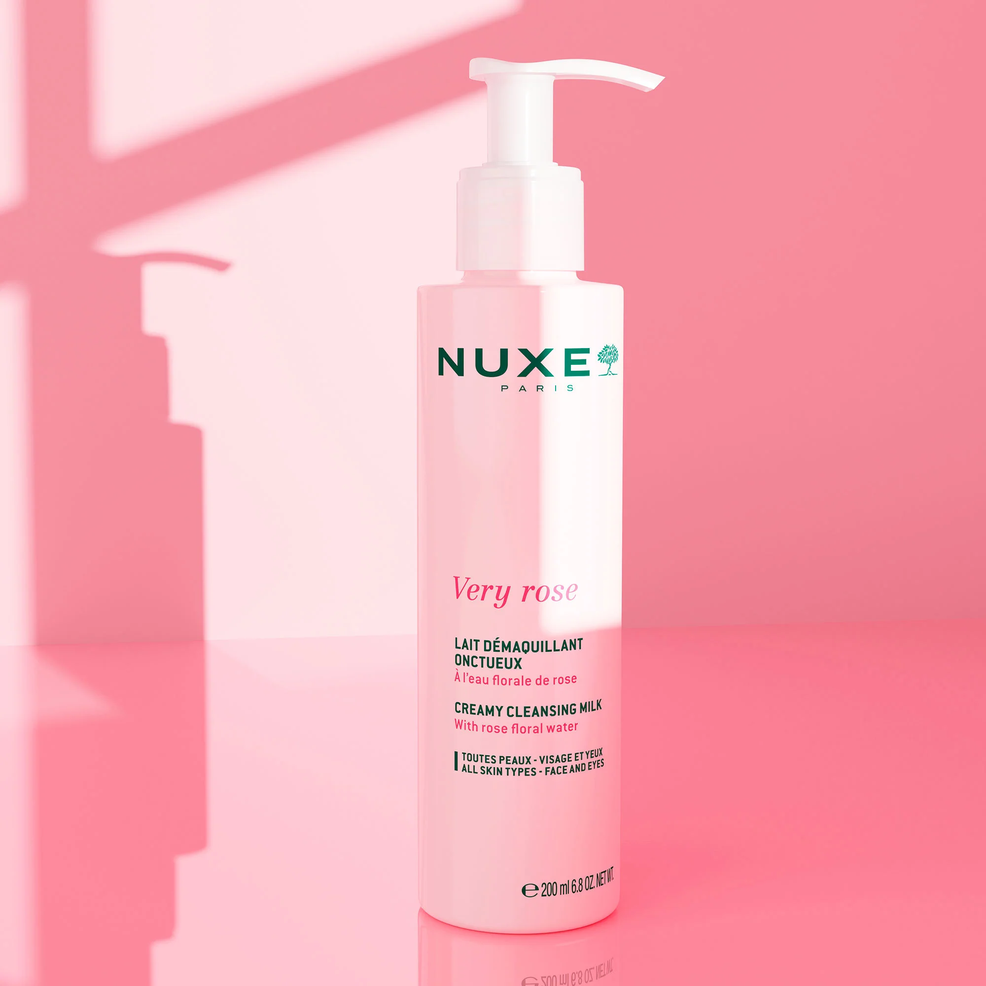 Nuxe Very Rose Lait Démaquillant Onctueux 200 ml - Image 2