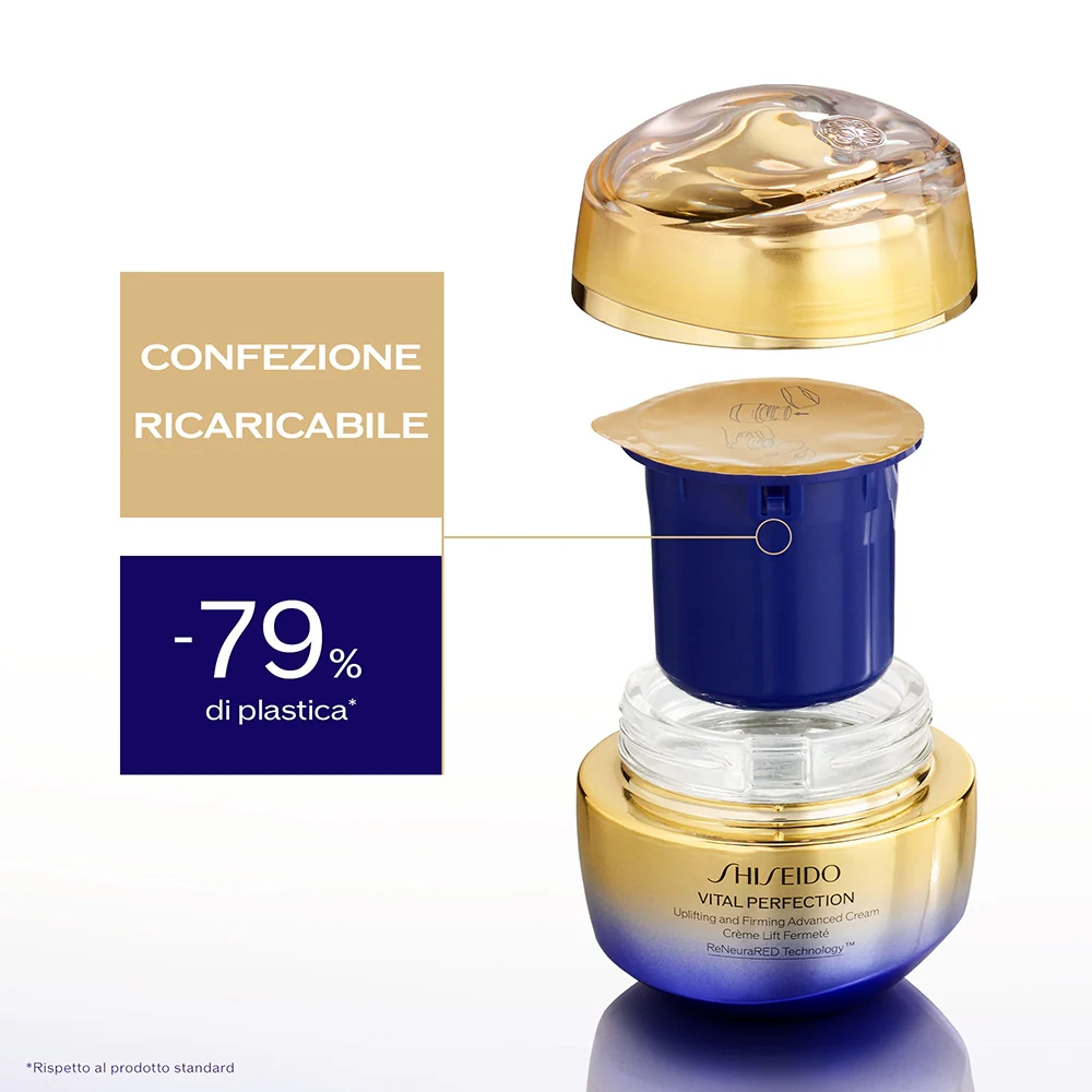 Shiseido Vital Perfection Uplifting and Firming Advanced Cream Refill 50 ml Ricarica - Image 7