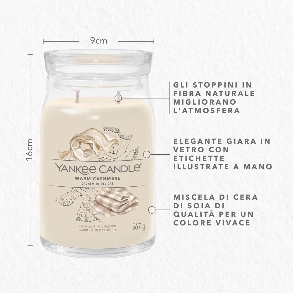 Yankee Candle Warm Cashmere Signature Grande ashmere Signature - Image 2