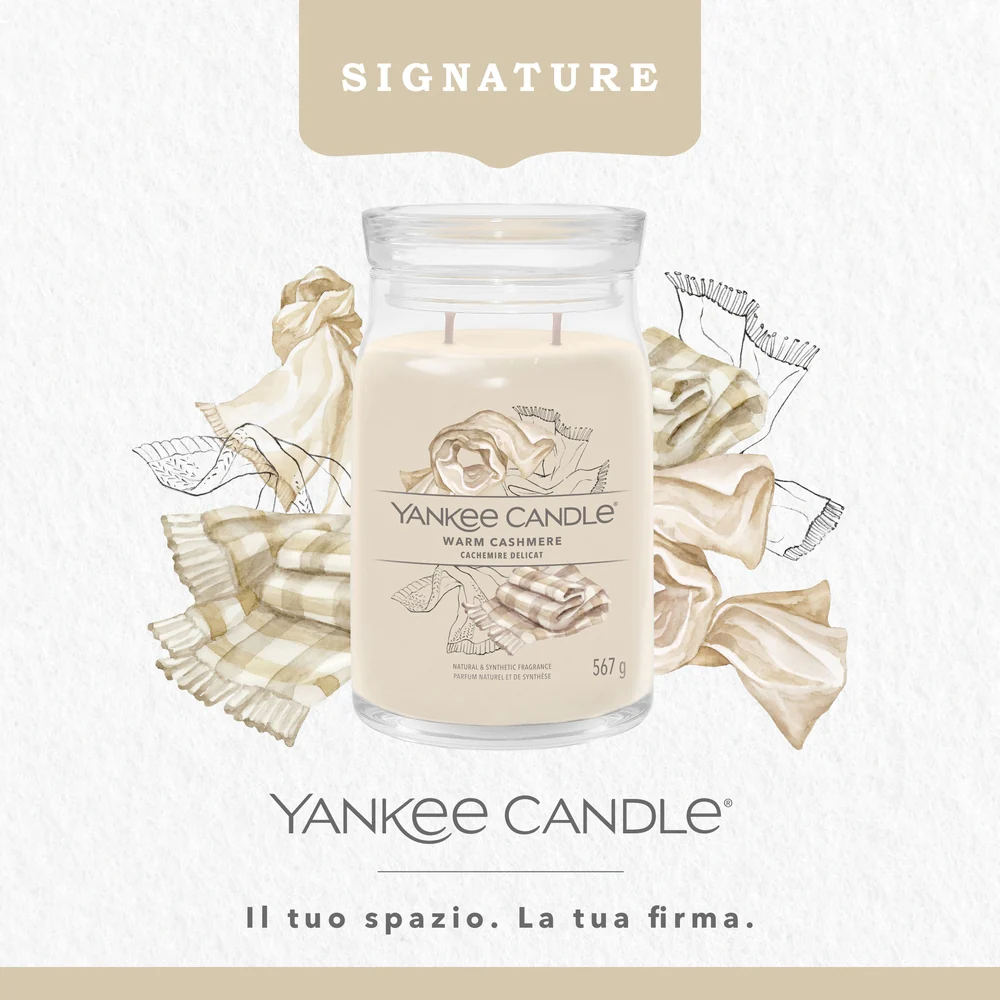 Yankee Candle Warm Cashmere Signature Grande ashmere Signature - Image 3