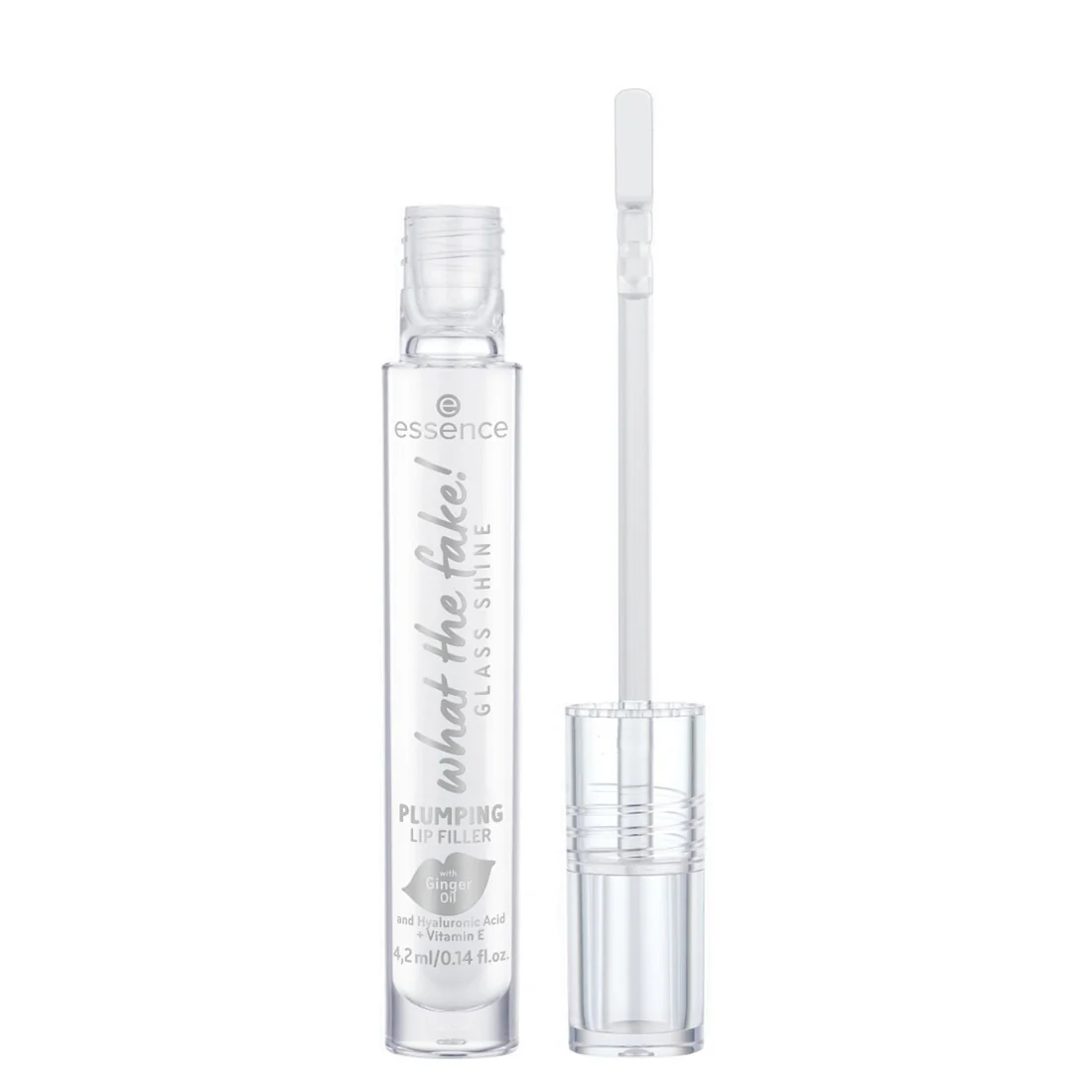 Essence What The Fake! Glass Shine Plumping Lip Filler 01 Oh So Glassy!