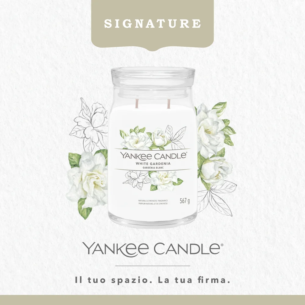 Yankee Candle White Gardenia Signature Grande Gardenia Signature - Image 3