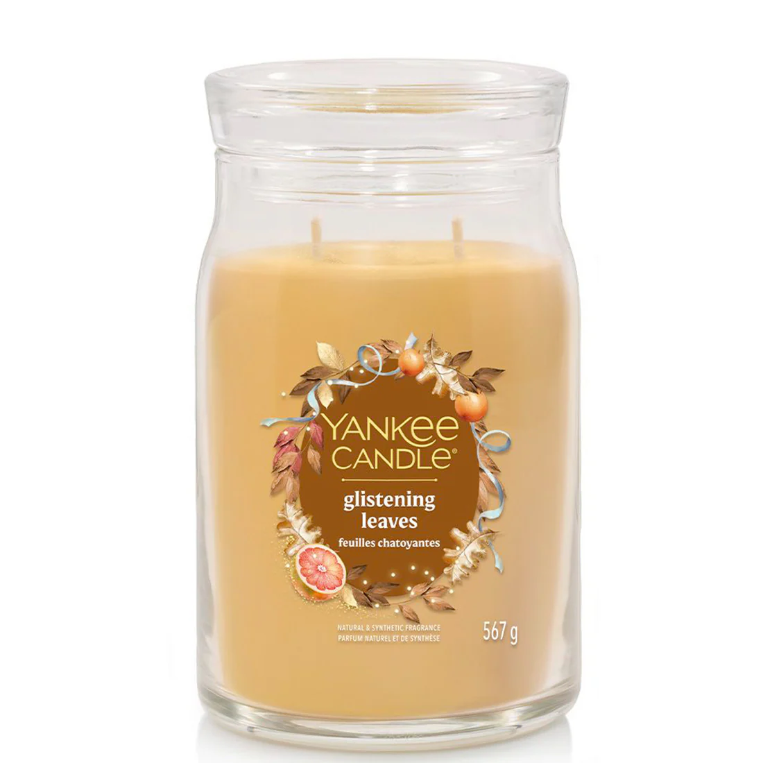 YANKEE CANDLE Glistening Leaves 567 g