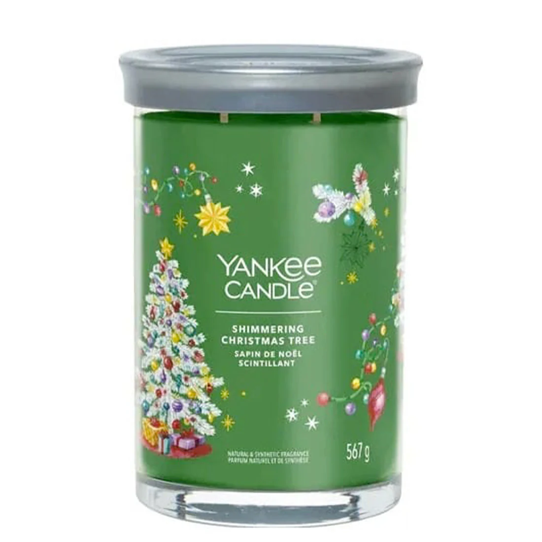 YANKEE CANDLE Shimmering Christmas Tree 567 g