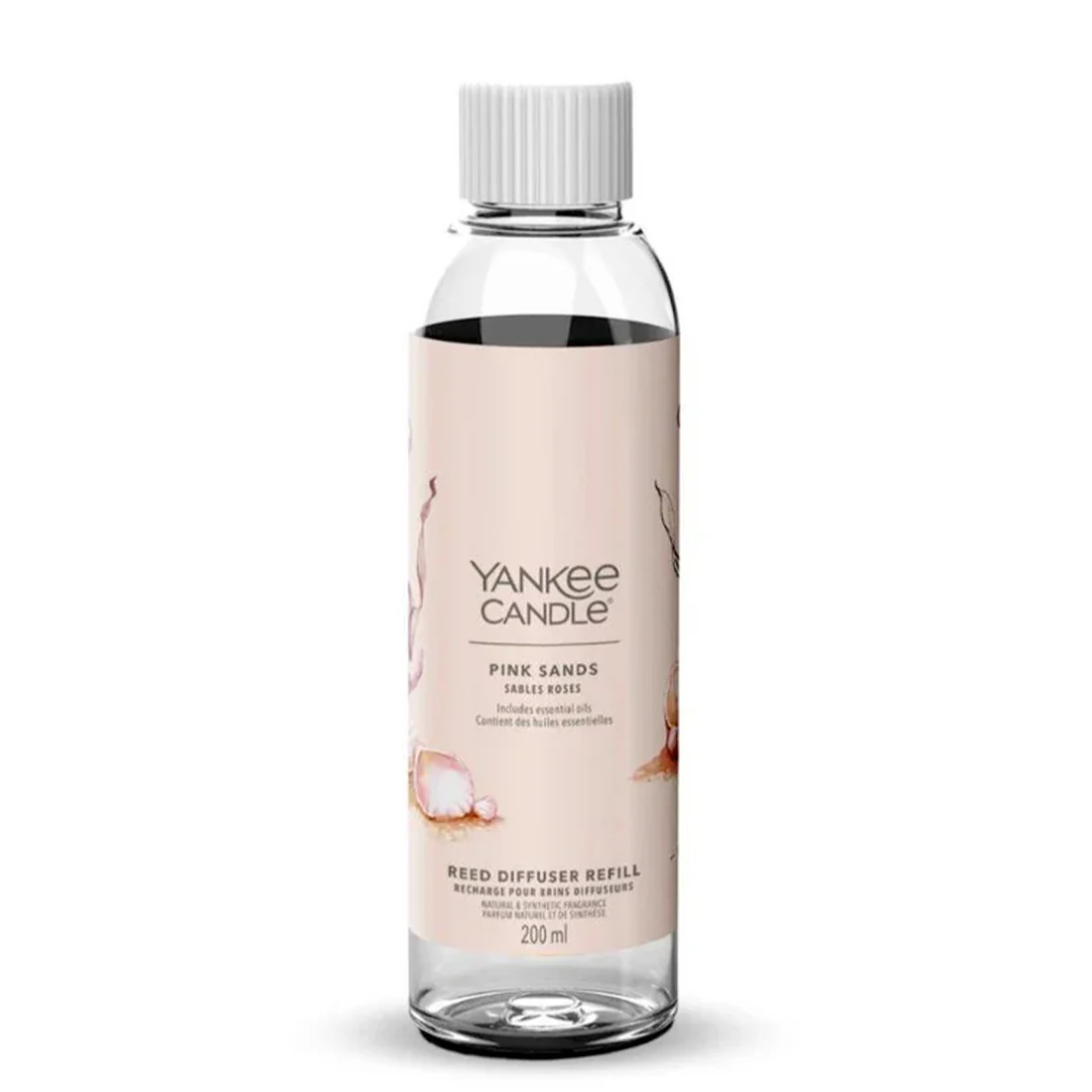 YANKEE CANDLE Signature Diffusore A Bastoncini Ricarica Pink Sands 200 ml
